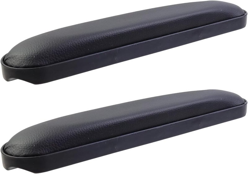 Nicerity 2Pcs Padded Armrests Wheelchair 11" Arm Pads Replacement for Drive Medical Chairs (Black) - Image 1
